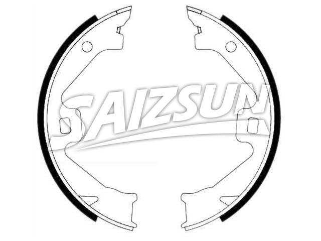 Brake Shoe Set:SFS 100190