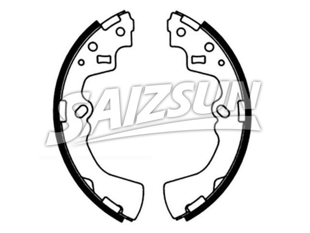 Brake Shoe Set:H753-26-310