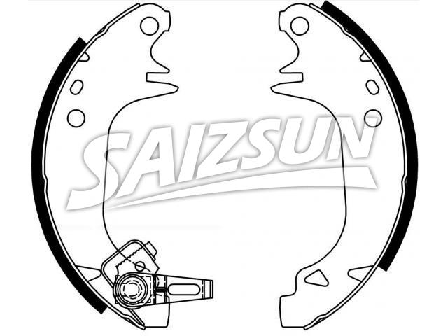 Brake Shoe Set:77 01 201 679