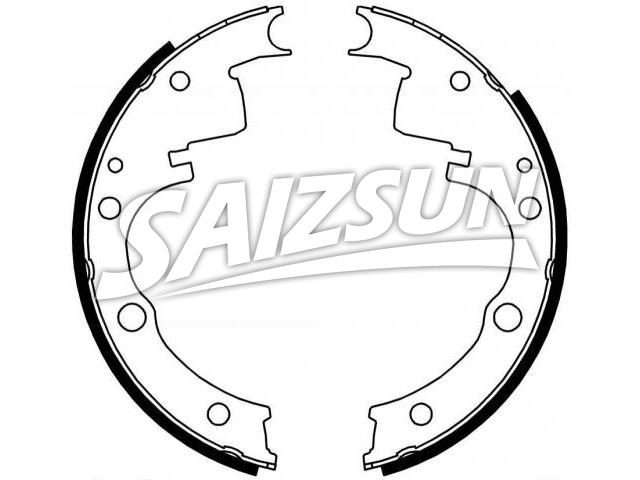 Brake Shoe Set:SR 3157755