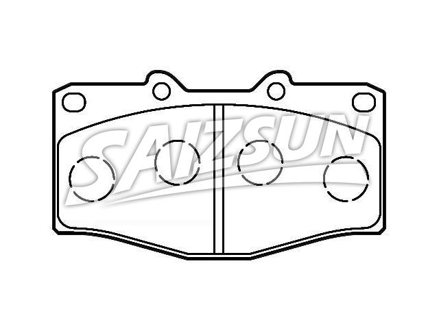Brake Pad Set:04466-65010
