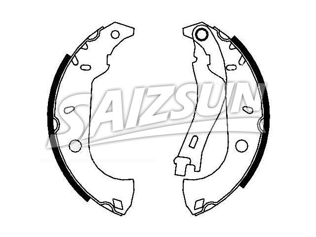 Brake Shoe Set:77362298