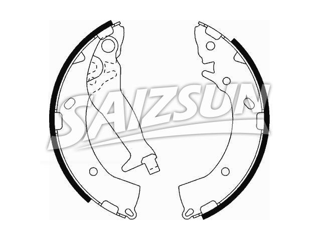 Brake Shoe Set:58305-1CA10