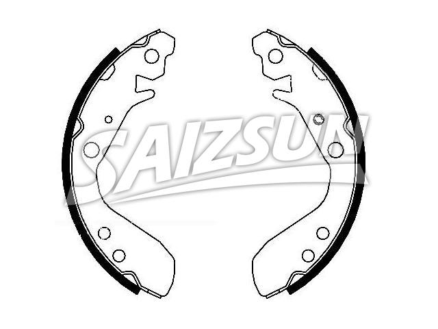 Brake Shoe Set:43154-SAA-004