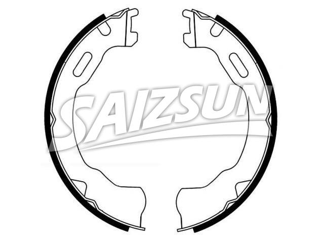 Brake Shoe Set:8L2Z-2200-B