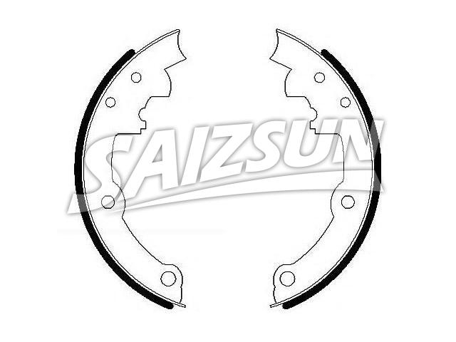 Brake Shoe Set:12300218