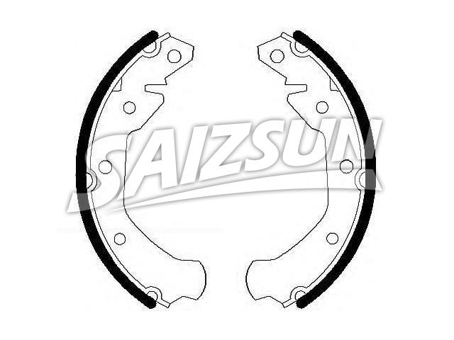 Brake Shoe Set:12321425