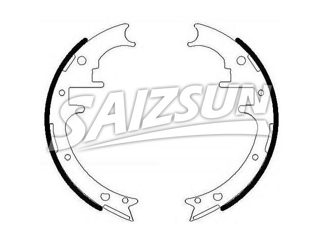 Brake Shoe Set:E9TZ 2200 B