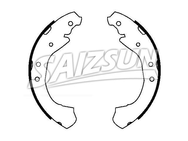 Brake Shoe Set:12510025