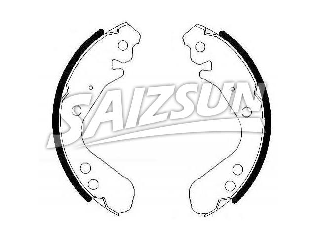 Brake Shoe Set:43155-S3Y-003