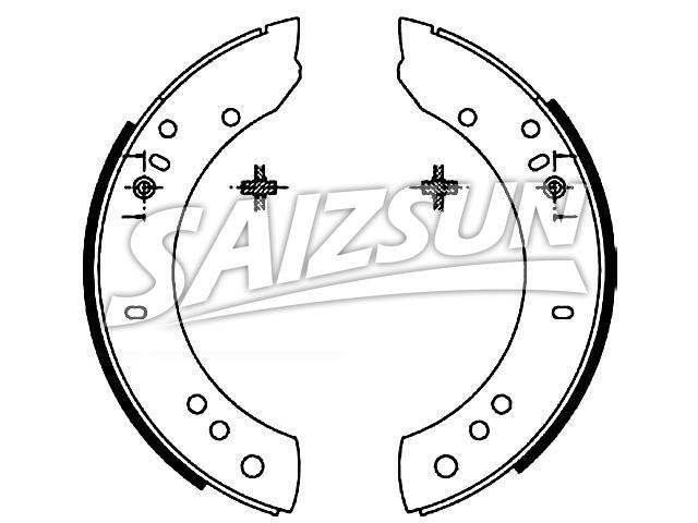 Brake Shoe Set:RTC3418