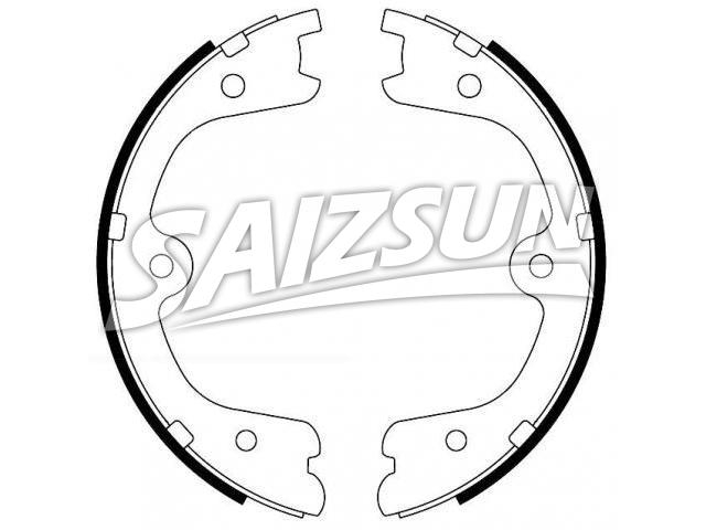 Brake Shoe Set:44060-WL026