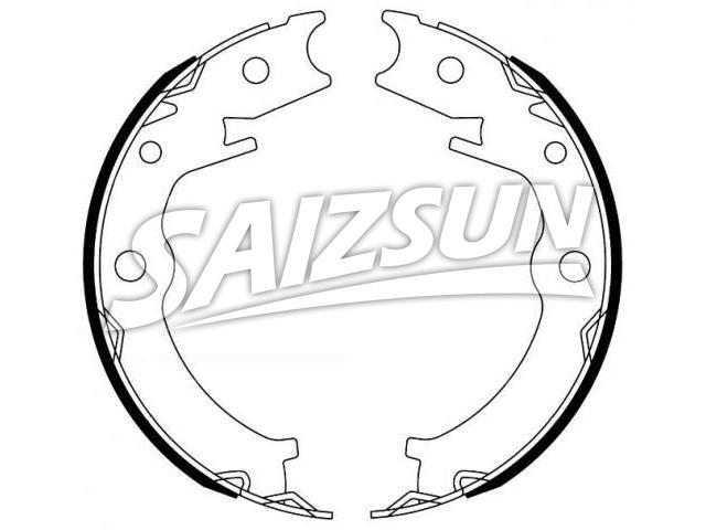 Brake Shoe Set:54600-86Z00