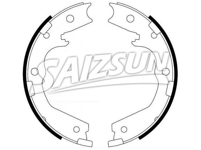 Brake Shoe Set:8-97034-737-1