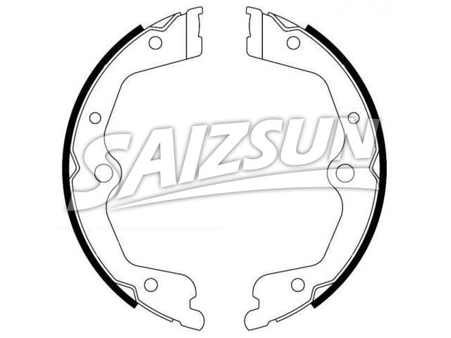 Brake Shoe Set:H4Y0-44-39Z