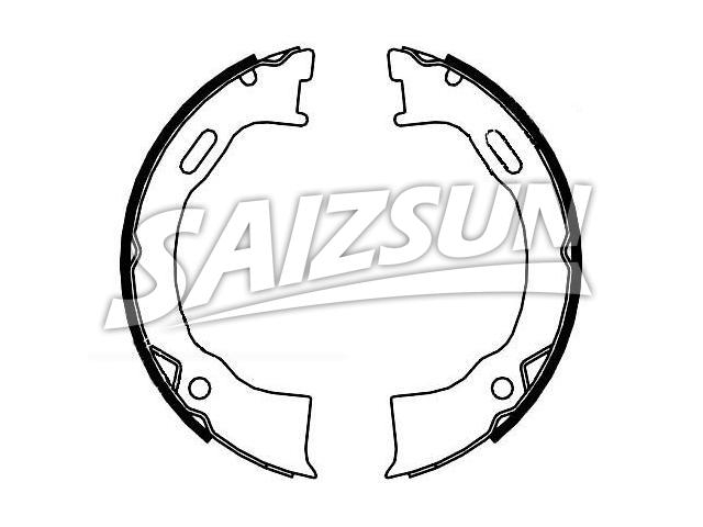 Brake Shoe Set:F58Z-2648-A