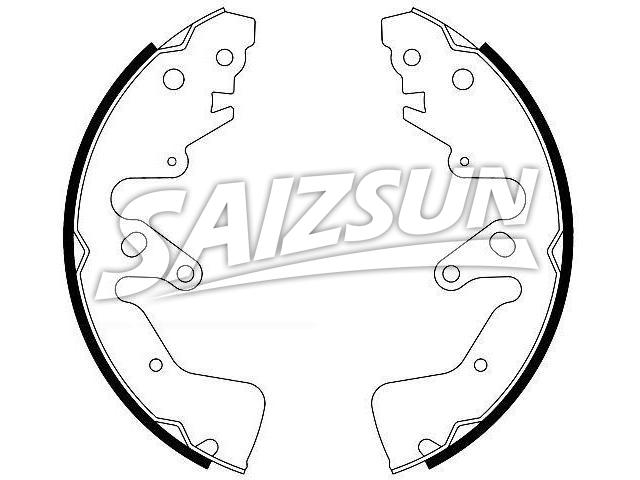 Brake Shoe Set:53200-65J01