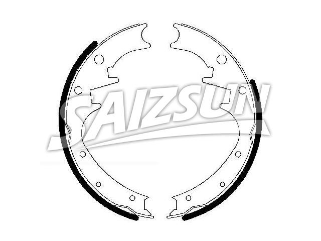 Brake Shoe Set:05066147AA
