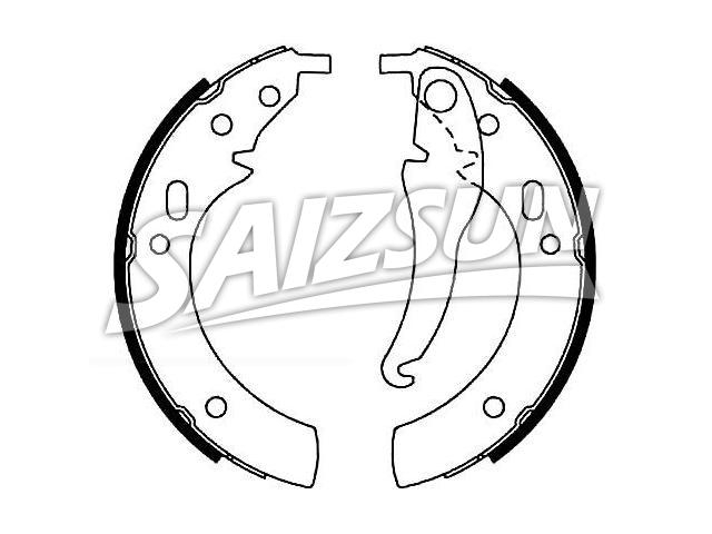 Brake Shoe Set:34 21 1 112 961