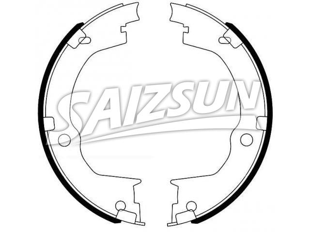 Brake Shoe Set:96626083