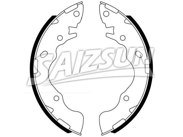Brake Shoe Set:58350- 2FA00
