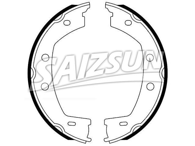 Brake Shoe Set:LR001020
