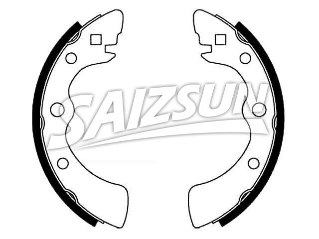Brake Shoe Set:43516-567-000