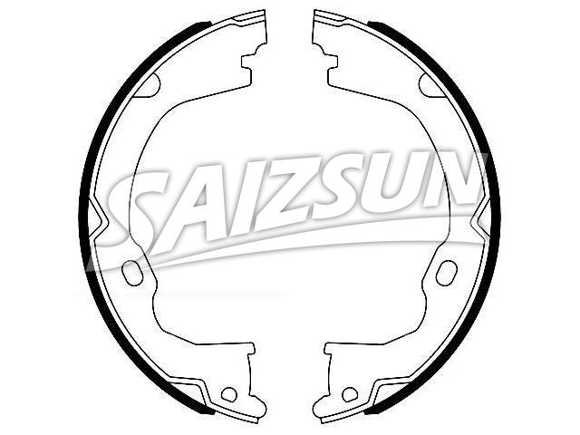 Brake Shoe Set:68003589AA