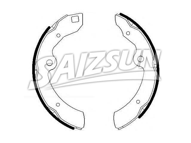 Brake Shoe Set:44070-U2000
