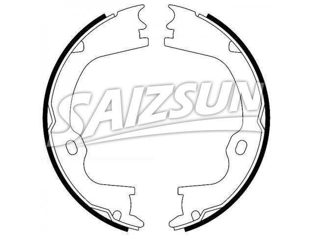 Brake Shoe Set:68001472AB