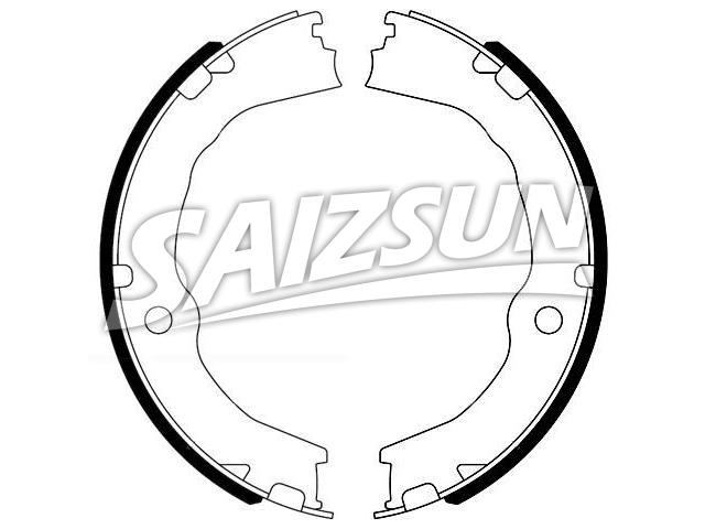 Brake Shoe Set:25814678