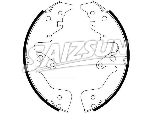 Brake Shoe Set:26694-FG000