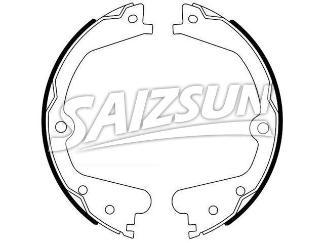 Brake Shoe Set:8C2Z-2648-A