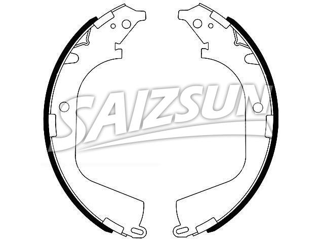 Brake Shoe Set:25870982