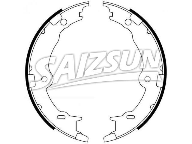 Brake Shoe Set:46530-50041