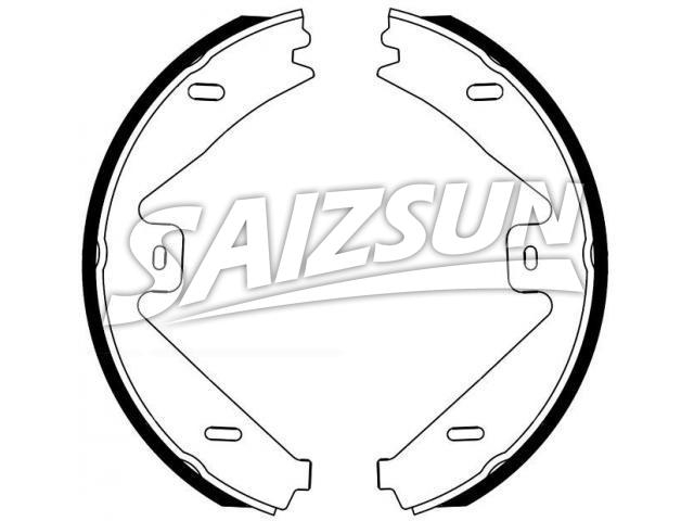 Brake Shoe Set:005 420 36 20