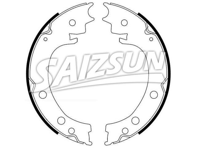 Brake Shoe Set:54600-77K00