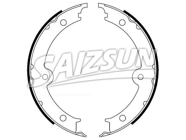 Brake Shoe Set:46530-30020