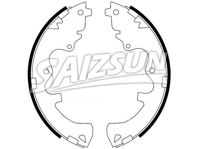 Brake Shoe Set:ZZC1-49-240A