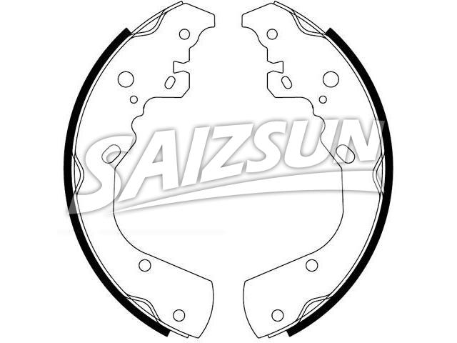 Brake Shoe Set:05159106AA