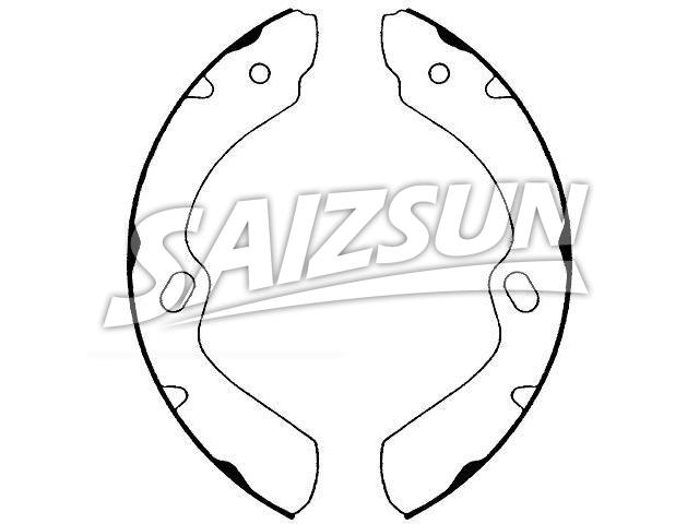 Brake Shoe Set:4406001D20
