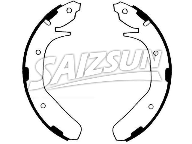 Brake Shoe Set:492-1315