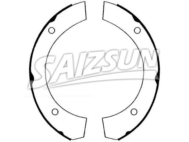 Brake Shoe Set:S616-1421