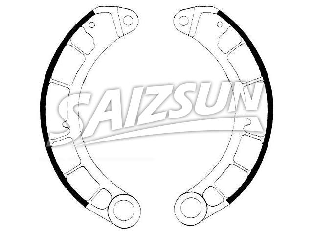Brake Shoe Set:S718-1418