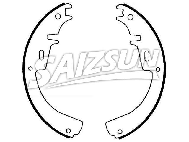 Brake Shoe Set:1605292
