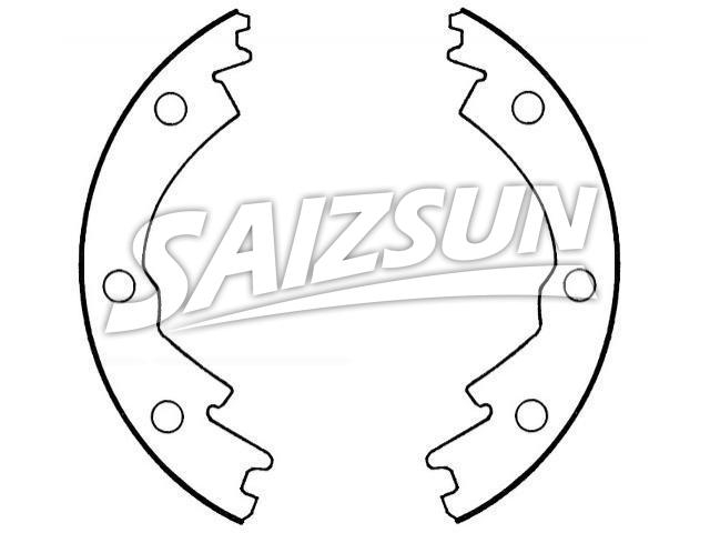 Brake Shoe Set:285-2032