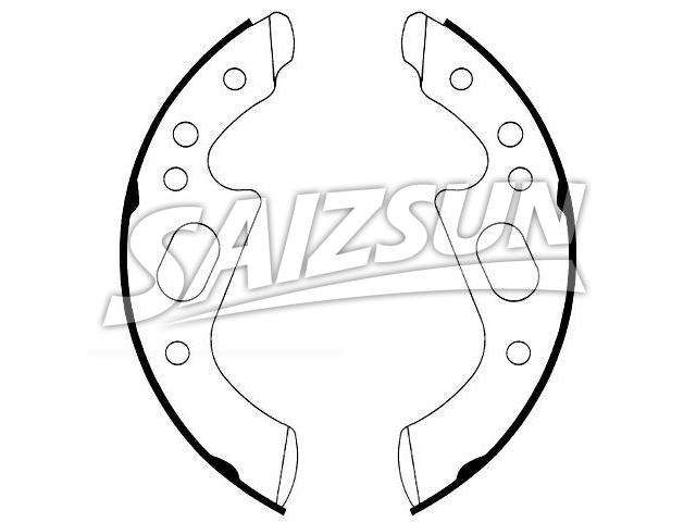 Brake Shoe Set:S669-1455