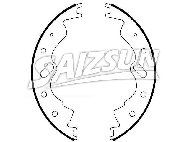 Brake Shoe Set:355-1236