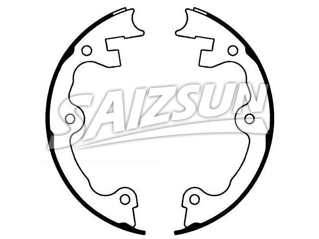 Brake Shoe Set:S741-1299