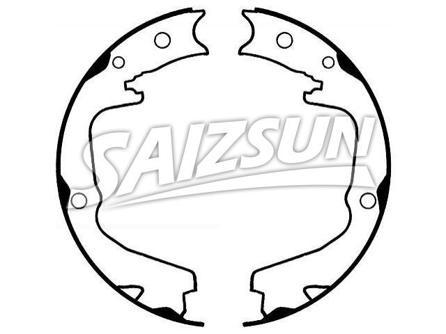Brake Shoe Set:26694-AG000
